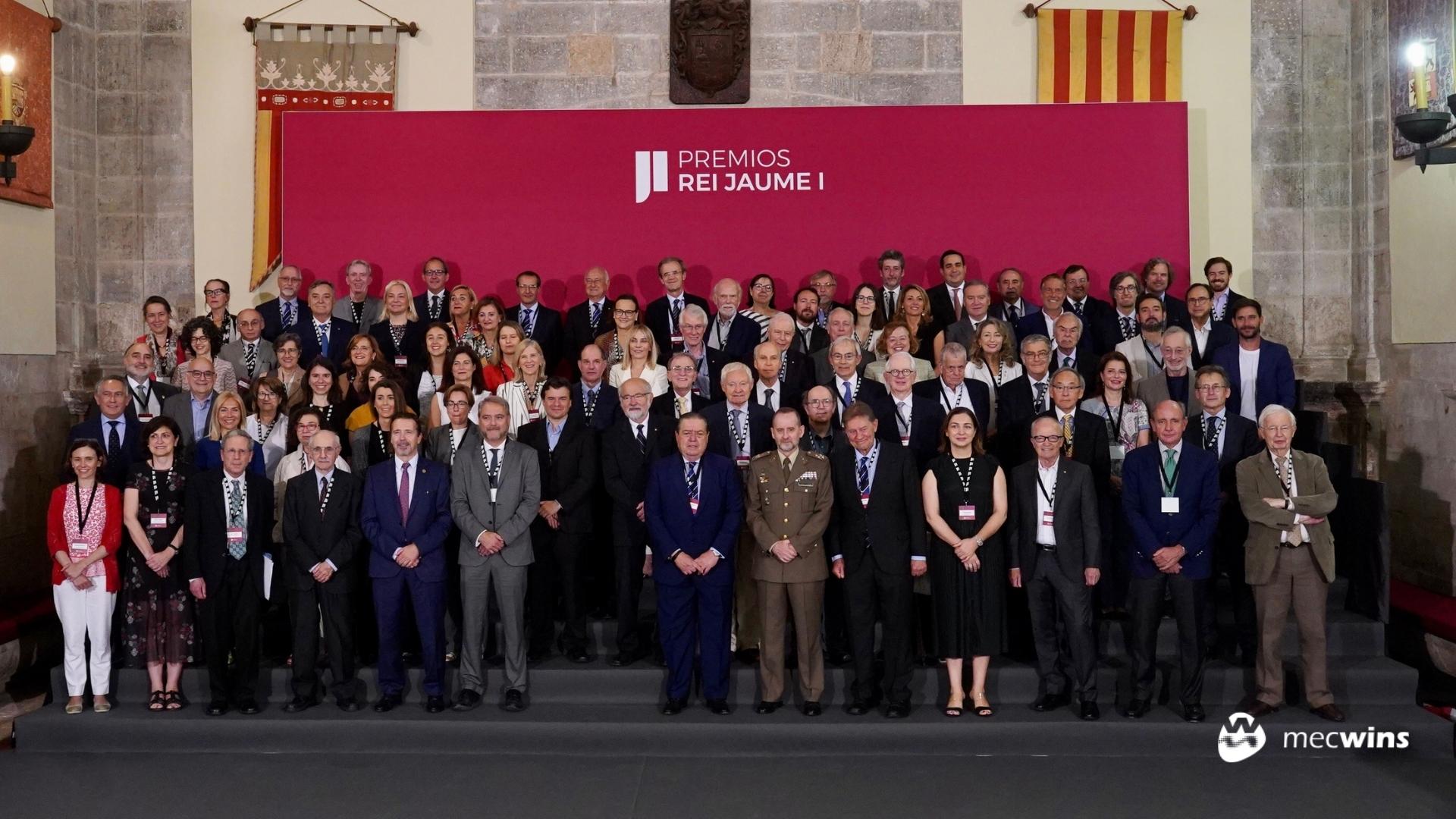 Photo of the Rei Jaume I Award of New Technologys