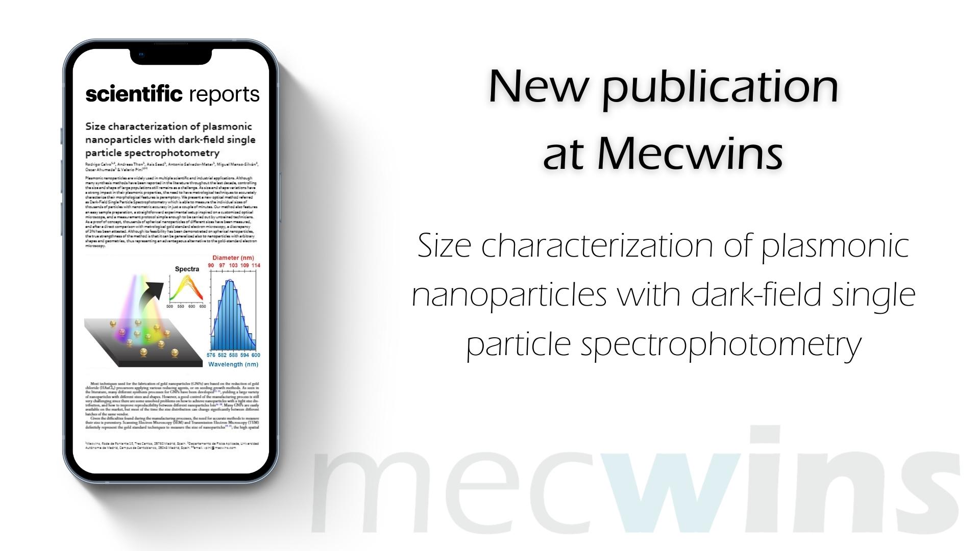 New publication at Mecwins