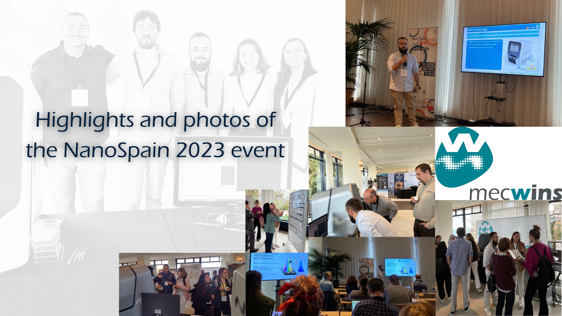 Highlights and photos of the NanoSpain 2023 event