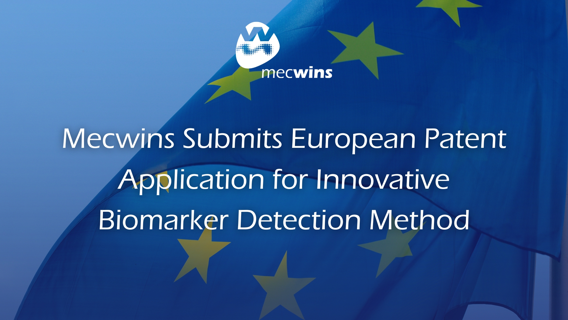 Mecwins Submits European Patent Application for Innovative Biomarker Detection Method