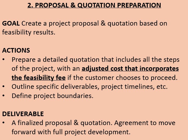 Proposal & quotation