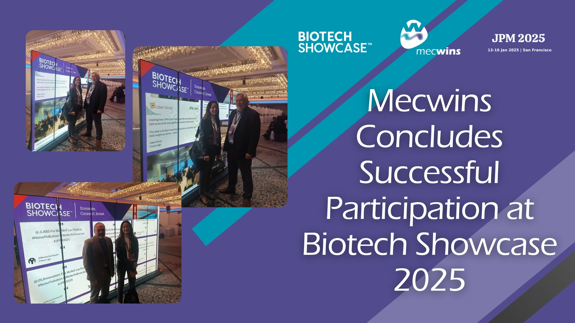 Mecwins Concludes Successful Participation at Biotech Showcase 2025