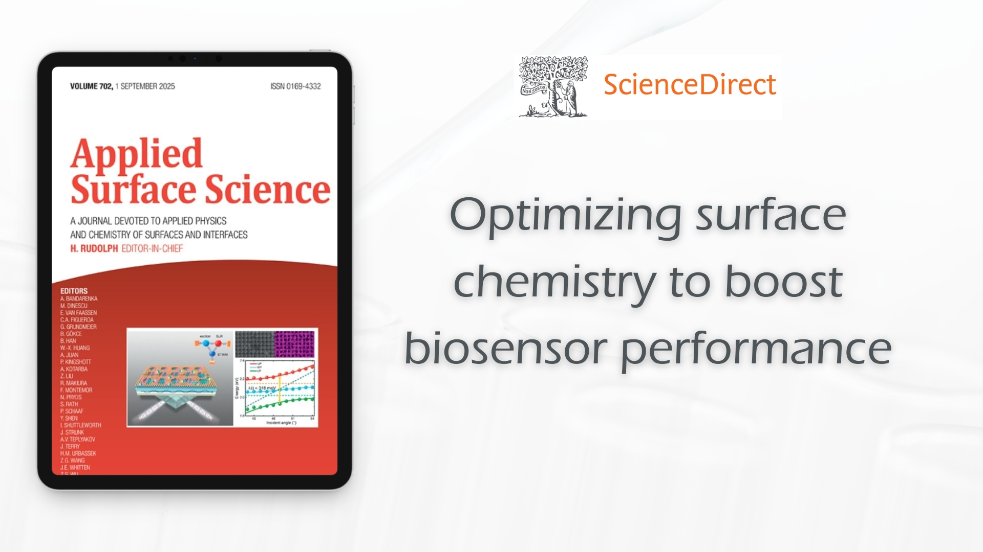 Optimizing surface chemistry to boost biosensor performance